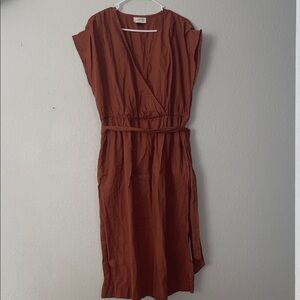 Universal Thread Rust Midi Dress